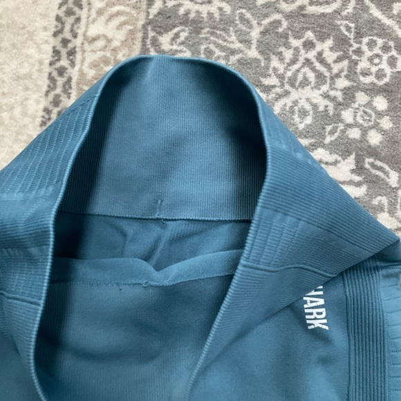 Gymshark Teal Seamless Leggings Small - Picture 2 of 4